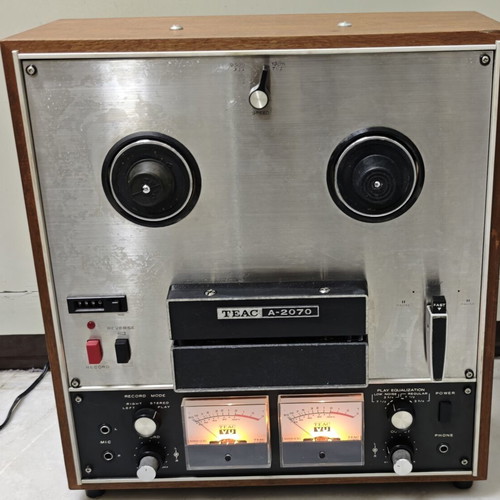 TEAC A2070 tape recorder used, needs maintenance