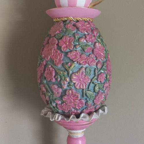 Handmade Easter egg 21 cm polystyrene new