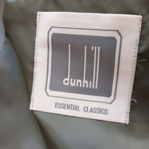 Dunhill gray suit like new, size 52, silk with cool wool