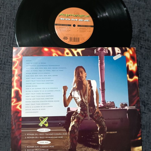 Ramirez Bomba 12'' Maxi Single like new, electronic