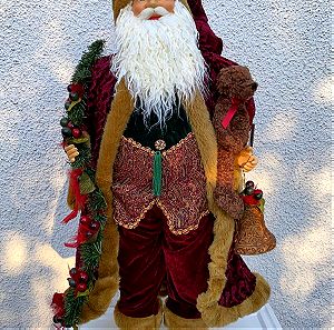 Άγιος Βασίλης Ύψος 92εκ. διακοσμητικός κούκλα