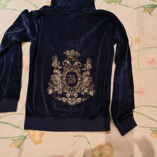 Velvet cardigan blue SugarFree like new evening wear