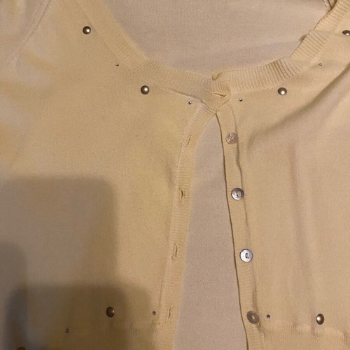 Rococo cardigan used, yellow, size S