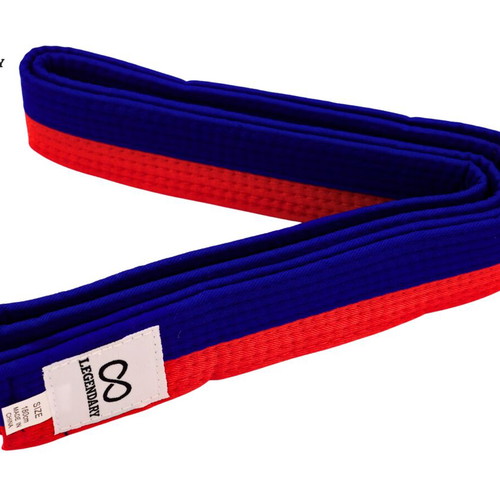 Legendary red/blue martial arts belt new