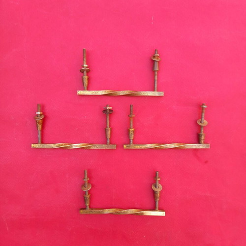 Brass handles