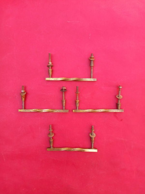 Brass handles