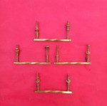 Brass handles