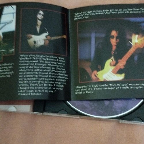 Yngwie Malmsteen Inspiration CD like new, metal