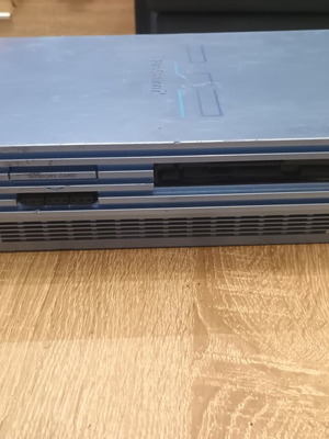 PS2 Fat console, blue, for repair