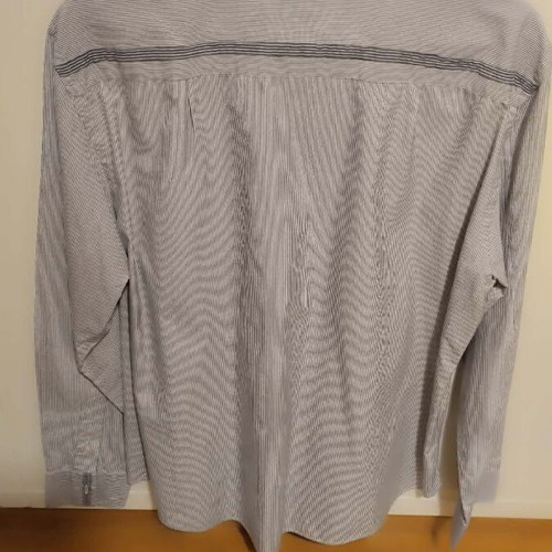 Stoffels striped blue shirt like new, size L/XL