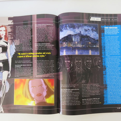 Alias The Official Magazine Issue 07 November 2004 Series Fanzine