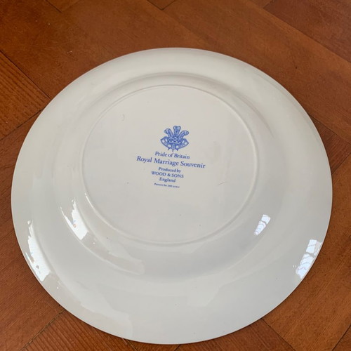 Wood & Sons Collectible Plate Royal Wedding 1981 Memorabilia