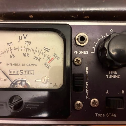 Prestel 6T4G vintage ιταλικό πεδιόμετρο μεταχειρισμένο
