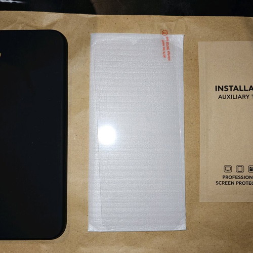 Redshield Set Back Cover silicone and tempered glass for Galaxy A05s new, black