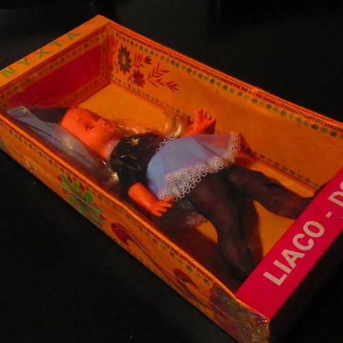 Nyxta doll by Liaco dolls new 70s in original box