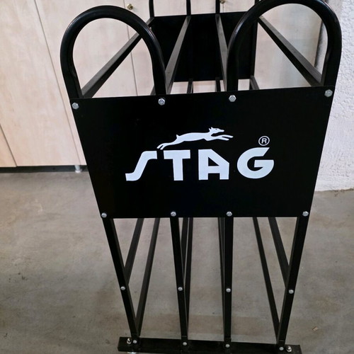 Stag basketball ball trolley for 32 balls used