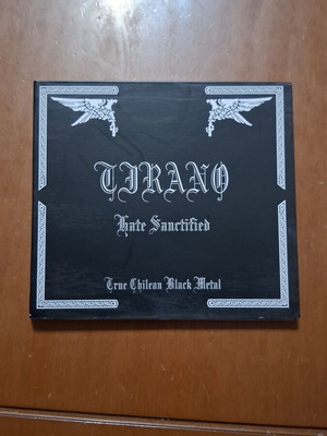 Tirano Hate Sanctified digipack CD σαν καινούργιο, metal