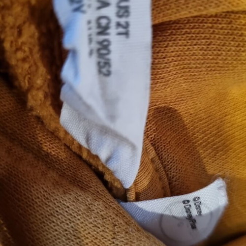 Set of 2 baby hoodies like new for up to 2 years old
