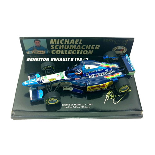 Minichamps 1:43 Benetton Renault B195 Michael Schumacher model car