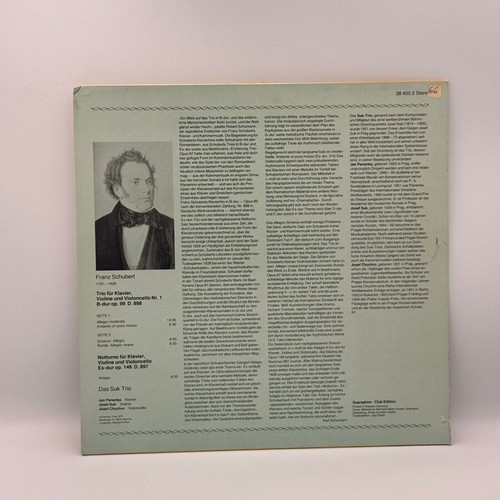 Klaviertrio Nr. 1 Notturno vinyl used