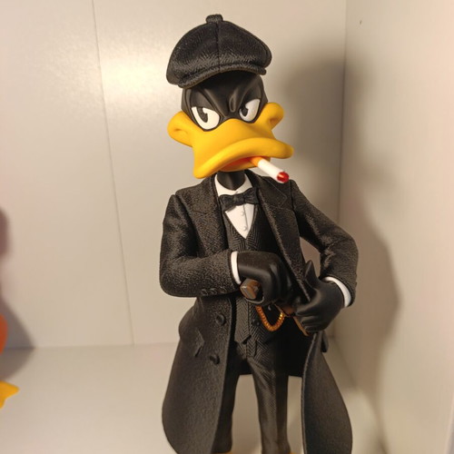 Daffy Duck Gangster Figure 3D printed collectible