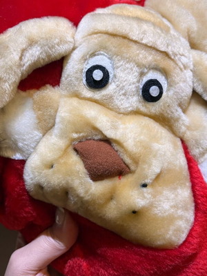 Plush heart like new, flawless