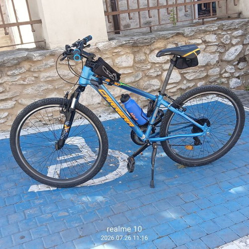 Carrera M6 2000 26" mountain bike used, blue-orange