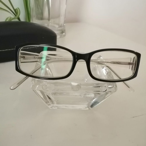 Celeste women's prescription glasses used with black and clear frame model 5095 CP21