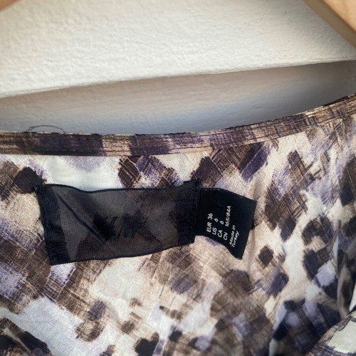 H&M dress small leopard like new