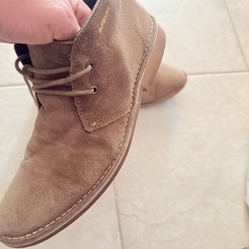 Superdry boots used, beige, size 43