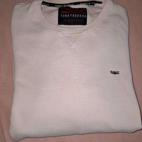 Funky Buddha men's sweatshirt like new, pink, XL