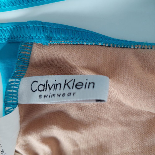 Calvin Klein one-piece swimsuit turquoise size small like new