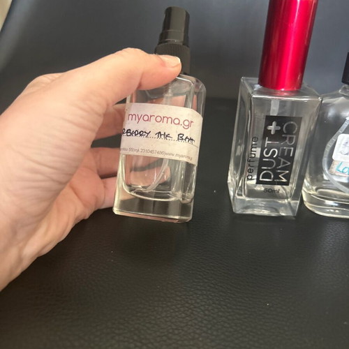Empty perfume bottles used