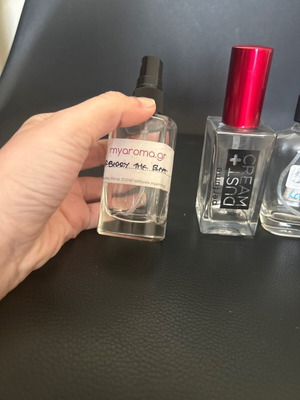 Empty perfume bottles used
