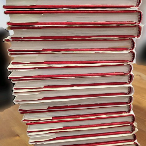Large school encyclopedia used, set of 16 volumes