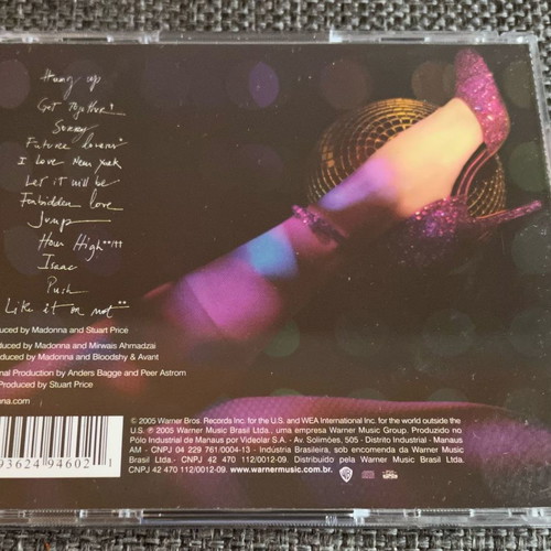 Madonna Confessions on a Dance Floor CD used, pop
