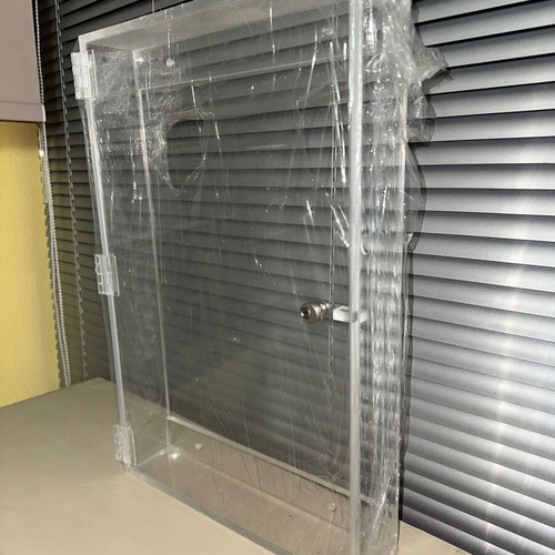 Plexiglass Wall Display Cabinet like new