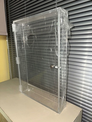 Plexiglass Wall Display Cabinet like new