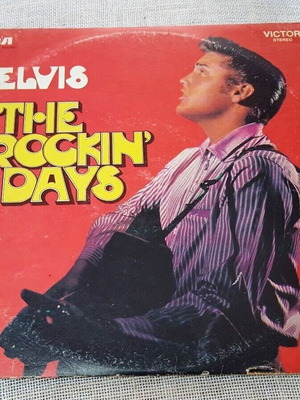 Elvis The Rockin' Days LP used, rock