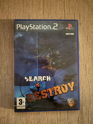 Search and Destroy PlayStation 2 used complete