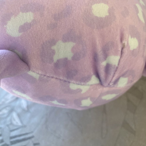 TY Squishy Beanies Cassidy plush cat, purple