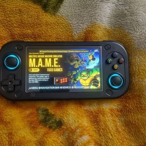 Retro portable console with 20,000 games, model 2026