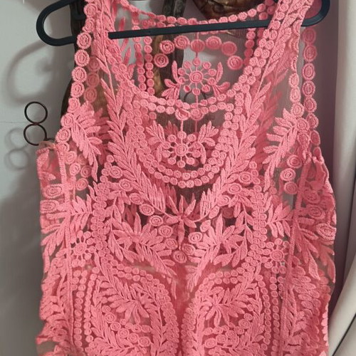 Transparent blouse new, size M