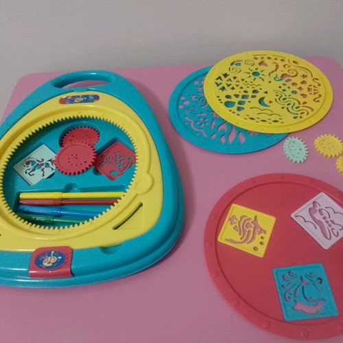 Playgo Magic Mandala 7350 used painting set