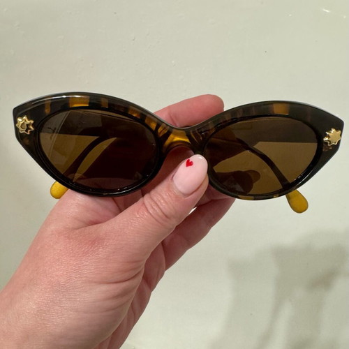 Christian Lacroix Cateye Sunglasses like new, multicolor
