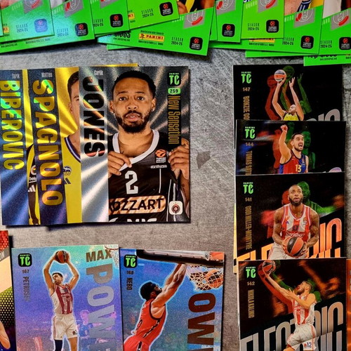 Euroleague cards like new pack
