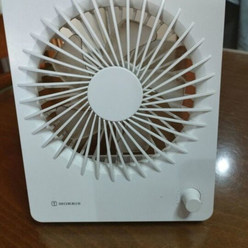 Morris MDF16238 Mini USB Fan rechargeable 2000mAh like new