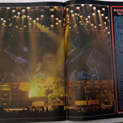 Metal Attack Iron Maiden Magazine used German edition 05/90 special