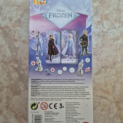 Frozen Magnetic Game Happi Hobbi by AS Company like new