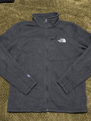 The North Face Unisex ζακέτα fleece μέγεθος Medium μεταχειρισμένη, γκρι vintage 90s